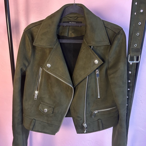 Zara moto jacket - Picture 1 of 4